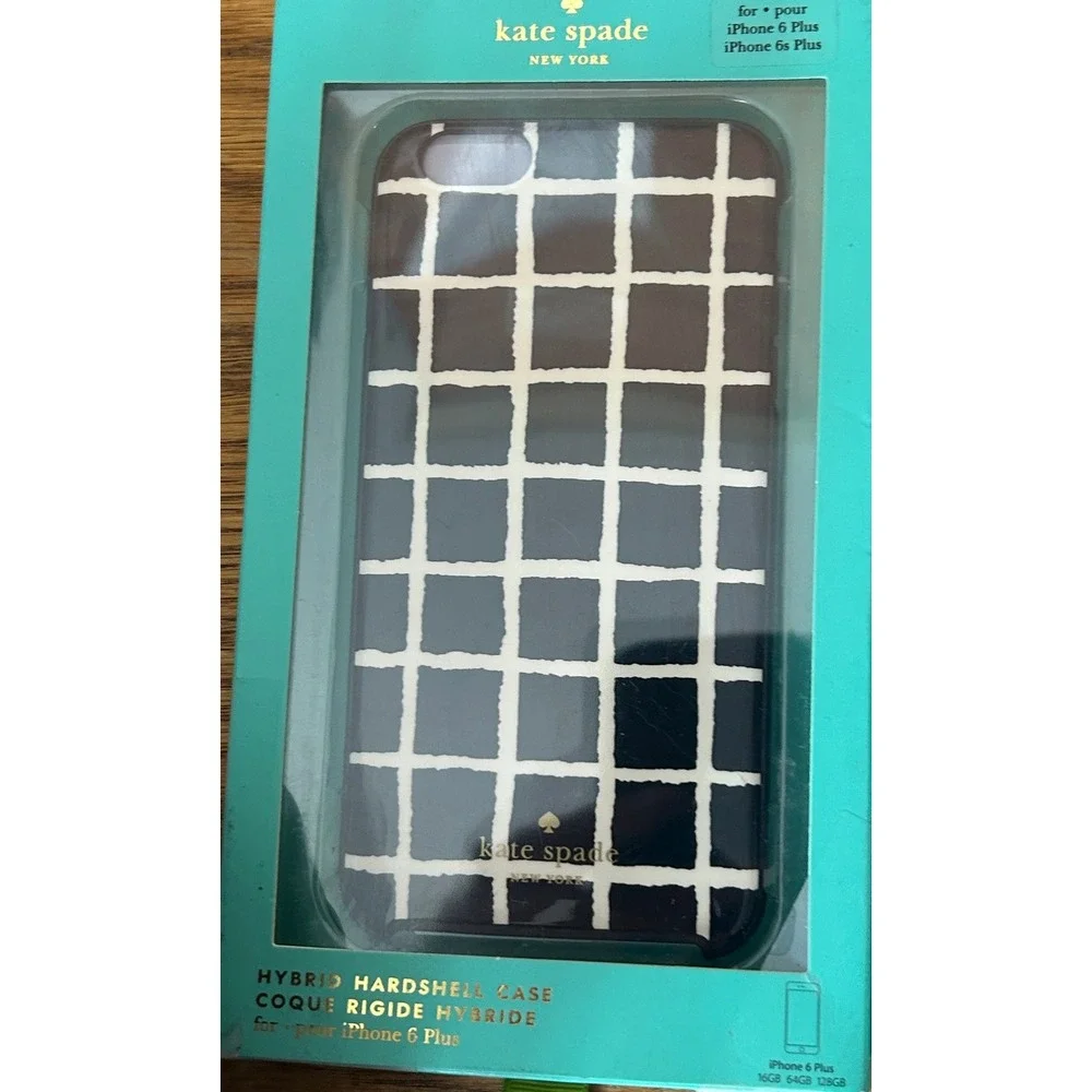 Kate Spade iPhone 6 Plus‎ Hybrid Hardshell Case Lot NIB Designer Covers Preppy